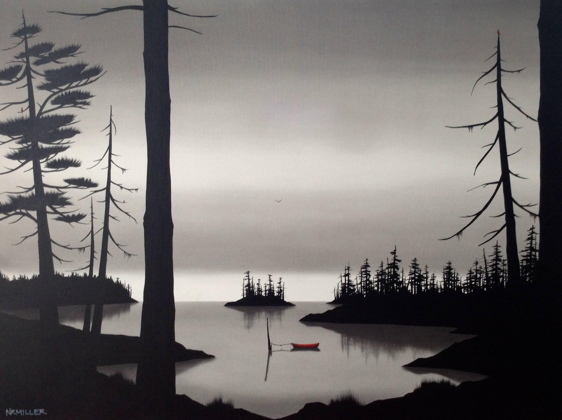 Natasha Miller Landscape Painting - Like I did that day