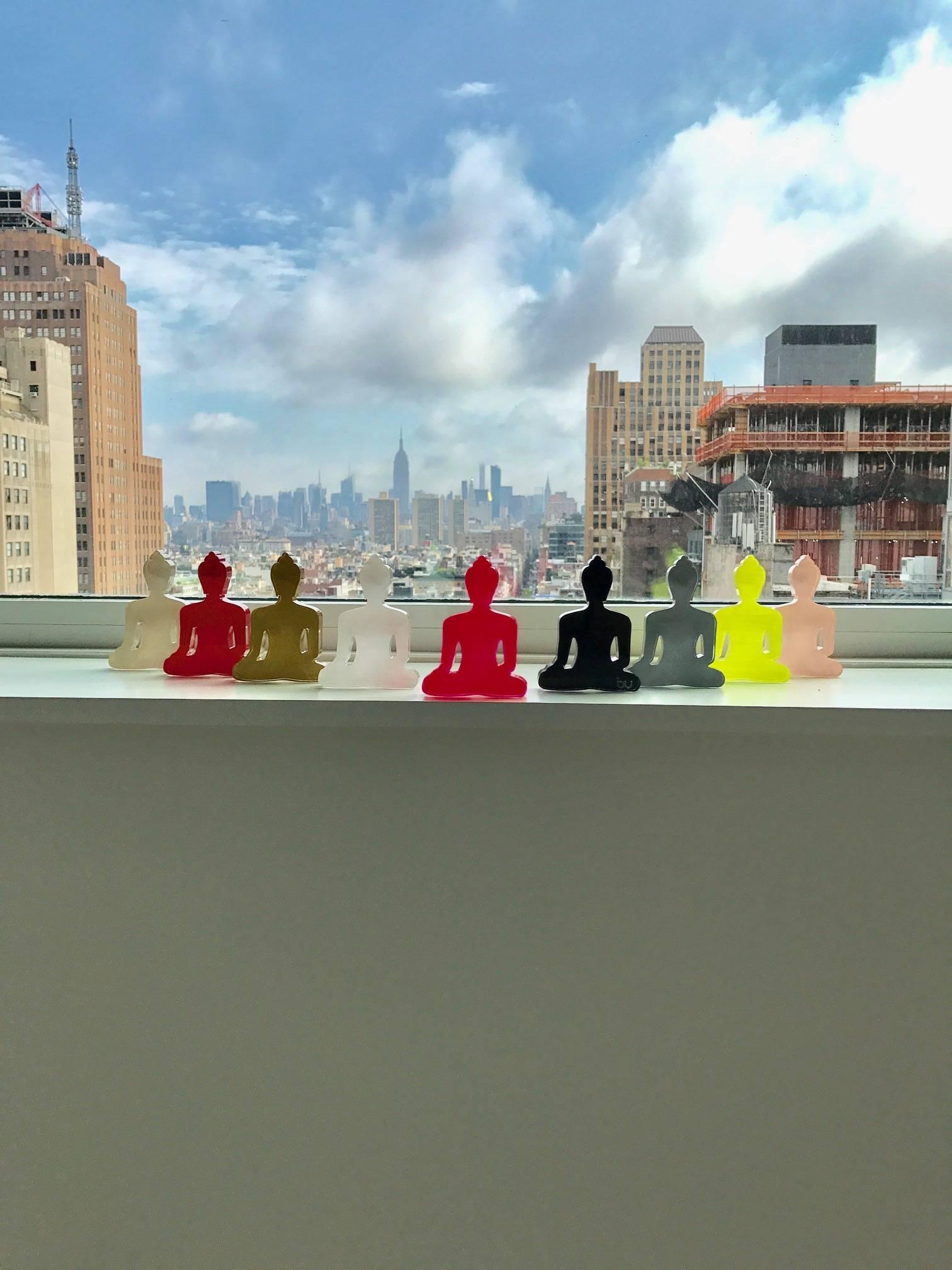 El juego completo de mini Buda (9 estatuas de mini Buda)