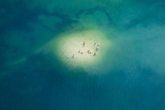 Shallow place - Aerial color photography