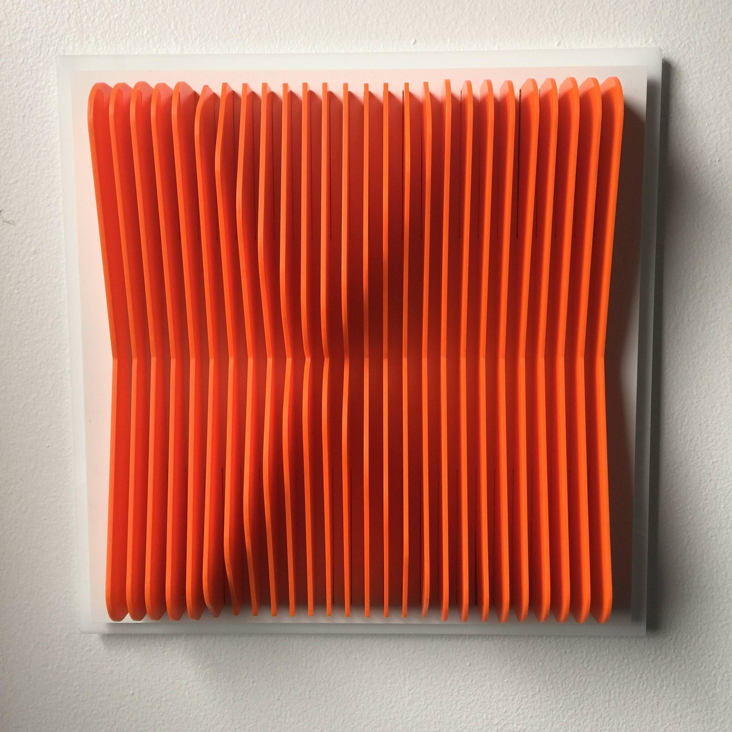 Pinched Orange - Sculpture by Jose Margulis