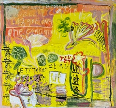 Une condition - Peinture abstraite ou figurative, 96 x 108 cm