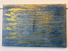 Golden Tides- Dipinto acrilico su tela, 80×120 cm