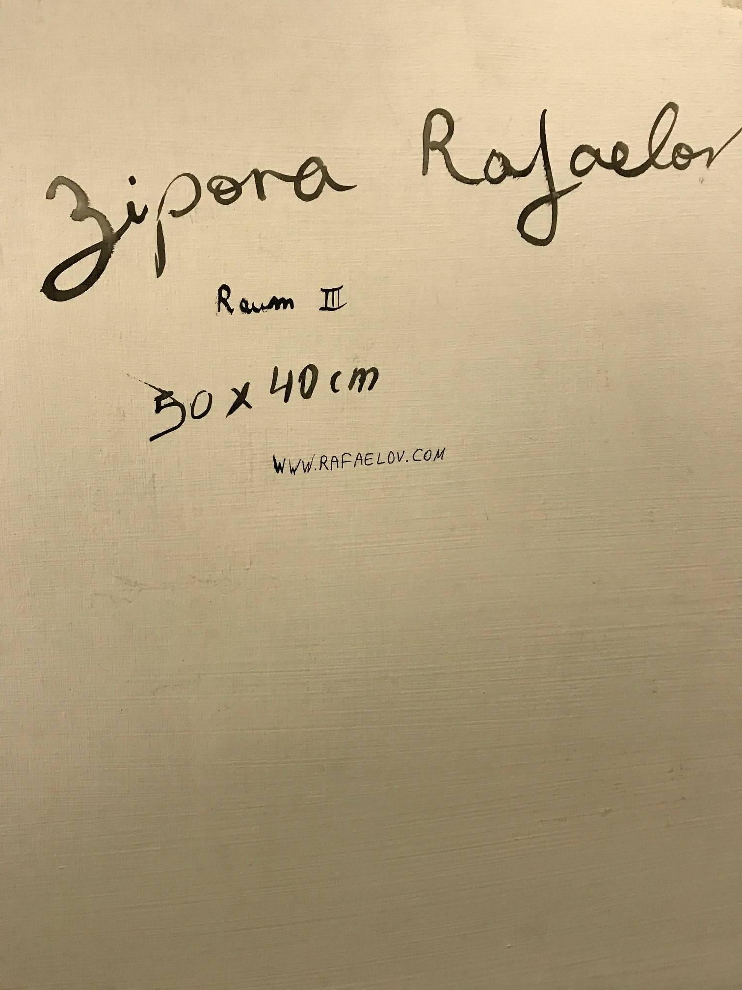 L'affiliazione di oggetti bidimensionali e la loro appartenenza al mondo del lavoro
La proiezione tridimensionale è l'argomento principale di
Immagini e installazioni a rilievo di Zipora Rafaelov.
Oggetti comuni ridotti alle loro caratteristiche di