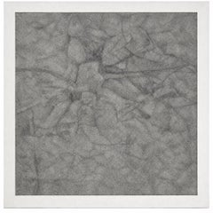 Sans titre - peinture abstraite de J. El Hanani, 130 x 130 cm