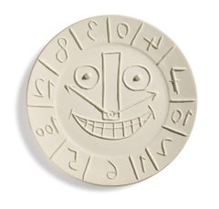 Pablo Picasso Horloge aux chiffres (A. R. 326), edition of 100, 42.3 cm diameter