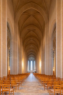 Grundtvigs Kirke II, Copenhagen, Color Photography, 60X40 Inches, New