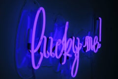 Lucky Me Neon Light Sculpture, Contemporary, 2010+, Ready to Hang