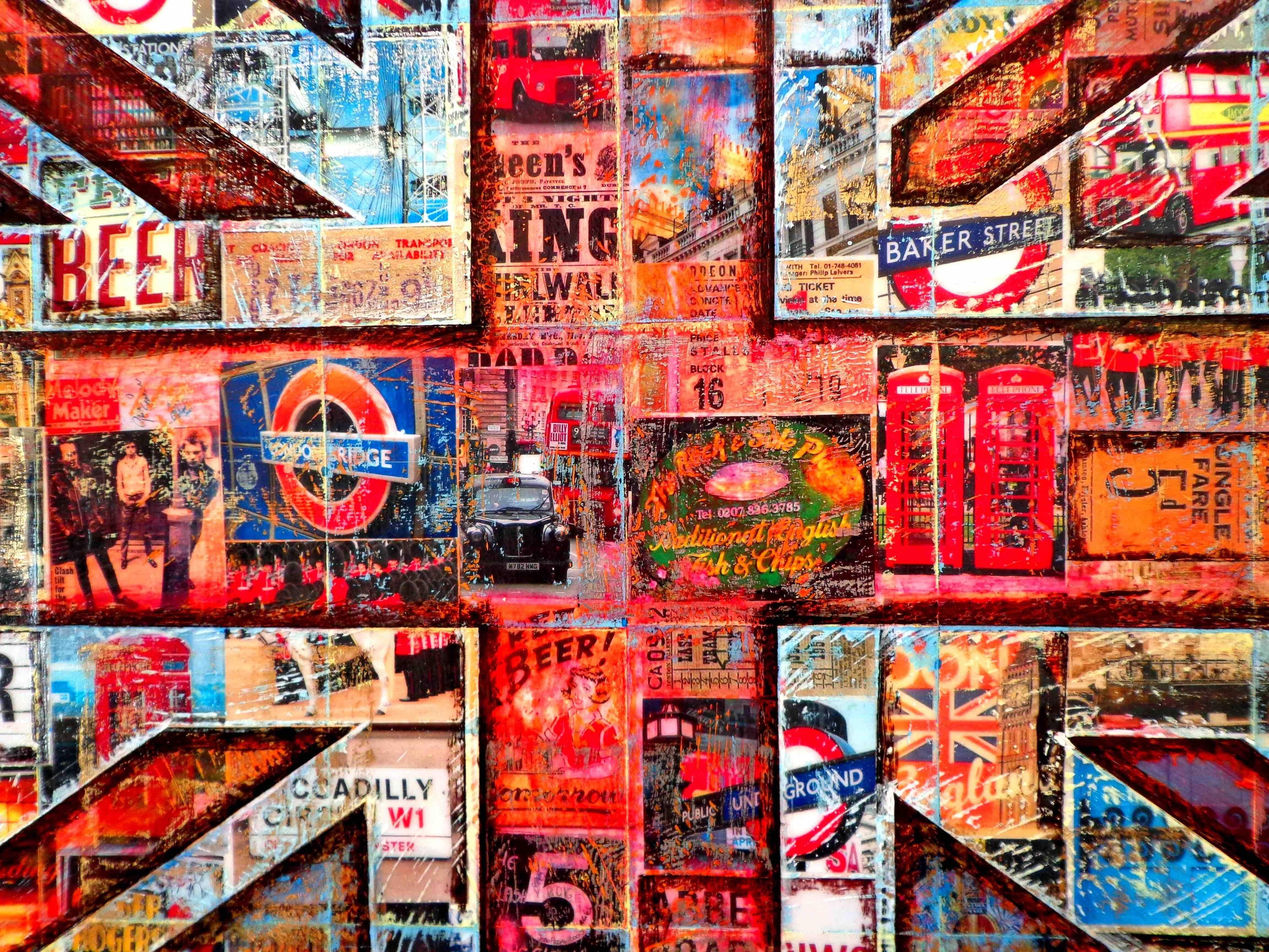 british flag painting