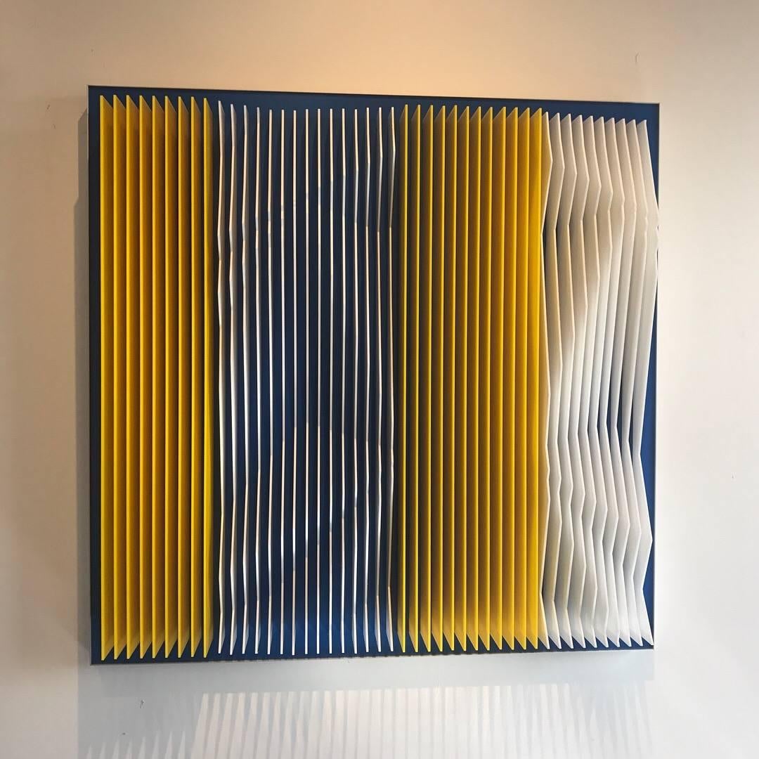 Terreni mutevoli - Arte cinetica astratta e geometrica di J. Margulis - Sculpture di Jose Margulis