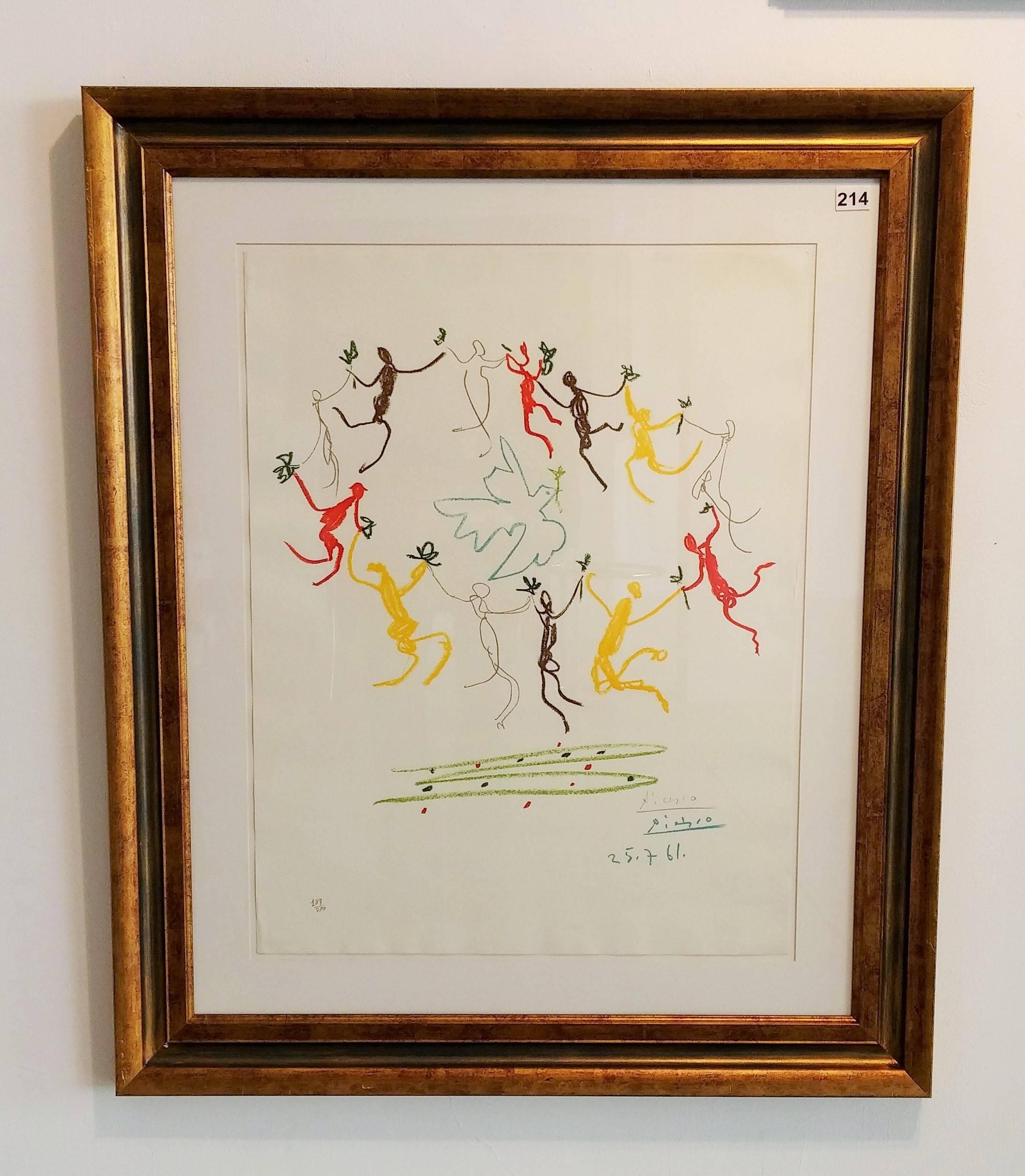 Pablo Picasso Figurative Print - La Ronde de la Jeunesse