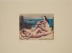 Pablo Picasso (Spanier, 1881–1973) Kubismus – Radierung auf Papier in limitierter Auflage