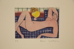 Henri Matisse (Französisch, 1869–1954) Porträt, Radierung in limitierter Auflage auf Papier