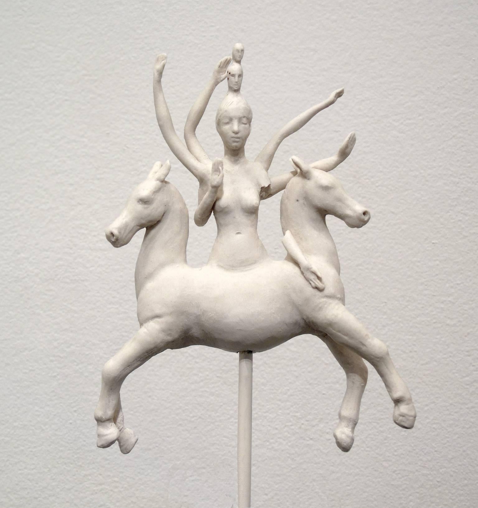 Robin Whiteman Figurative Sculpture - Saint