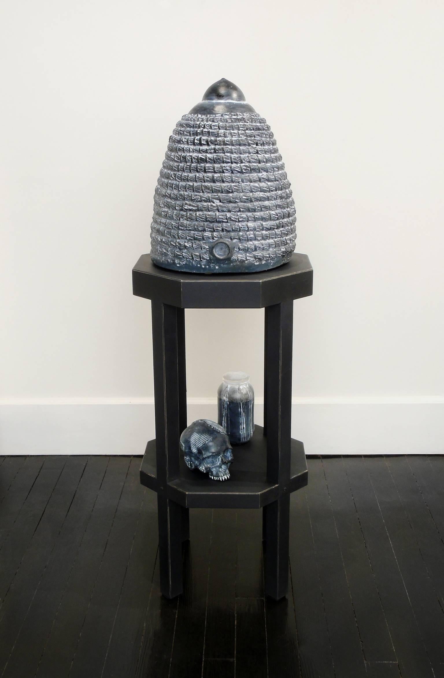 Michael Rogers Still-Life Sculpture - The Black Hive