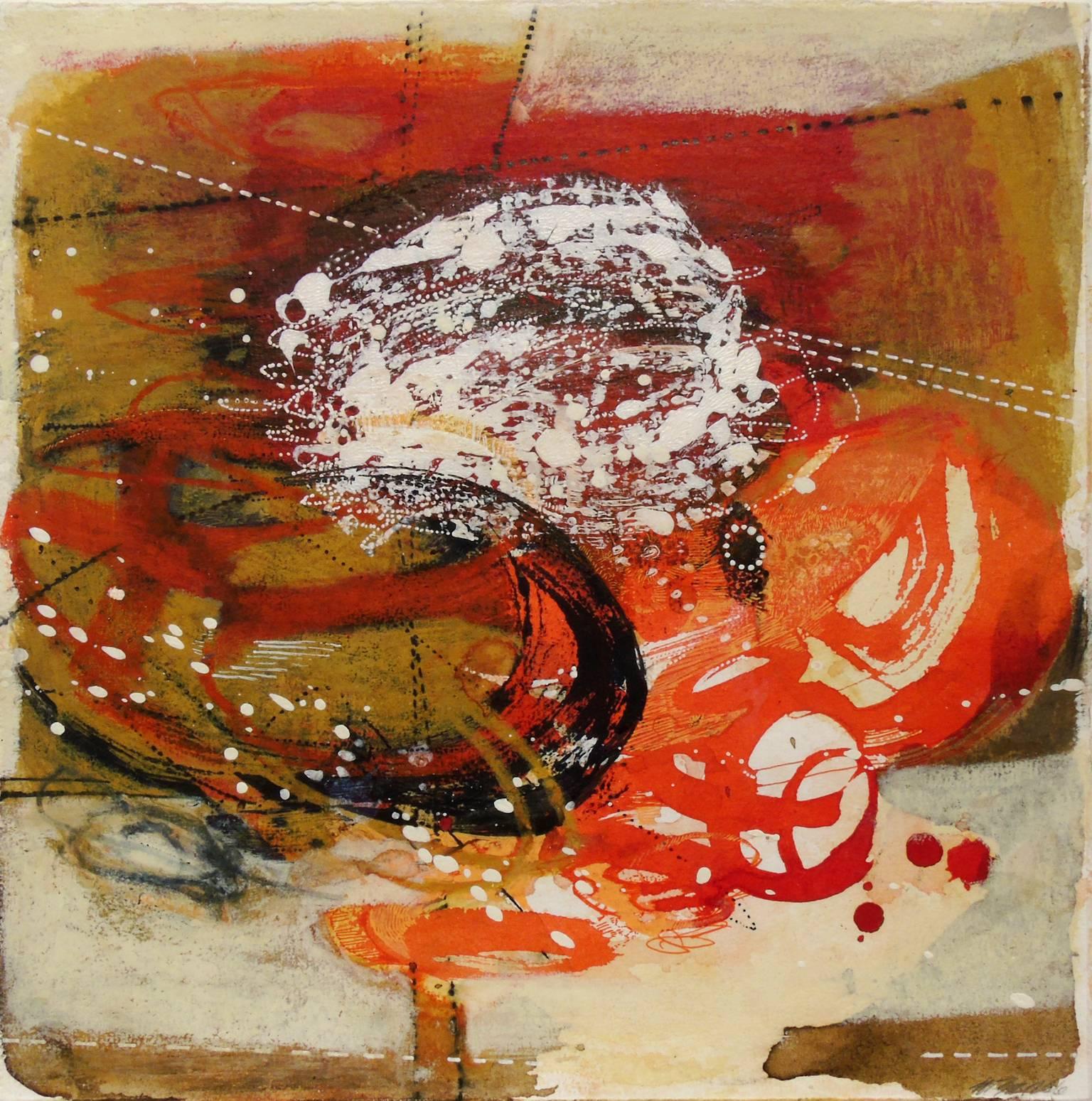 Melissa Zarem Abstract Painting - Chanterelles
