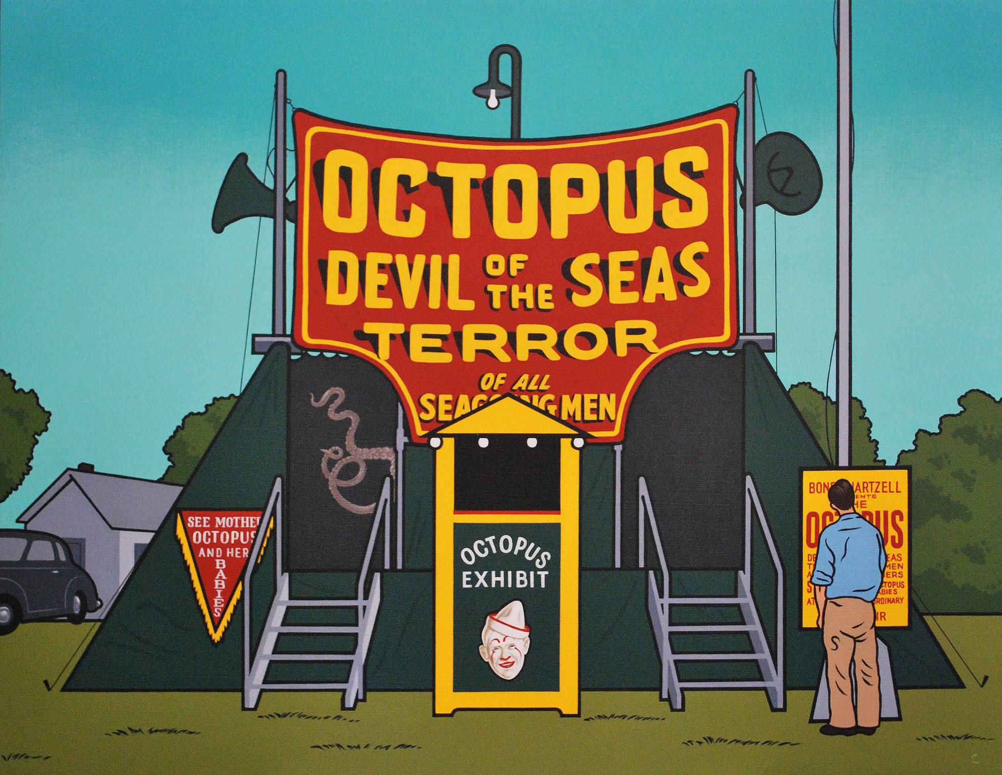 Devil of the Seas - Painting by Steve Carver