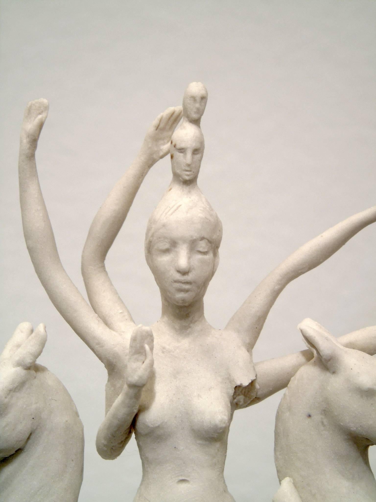 Saint - Sculpture by Robin Whiteman