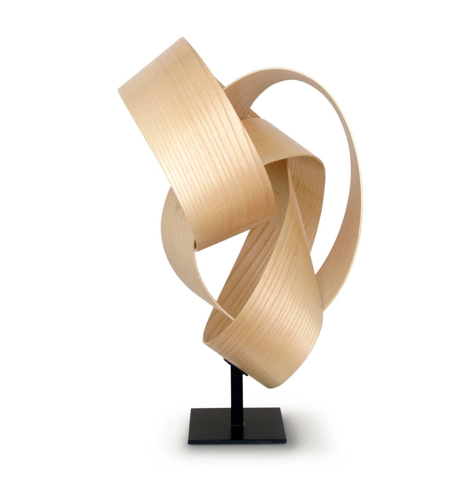 Atmosphere #205 (wood ribbon sculpture) 1