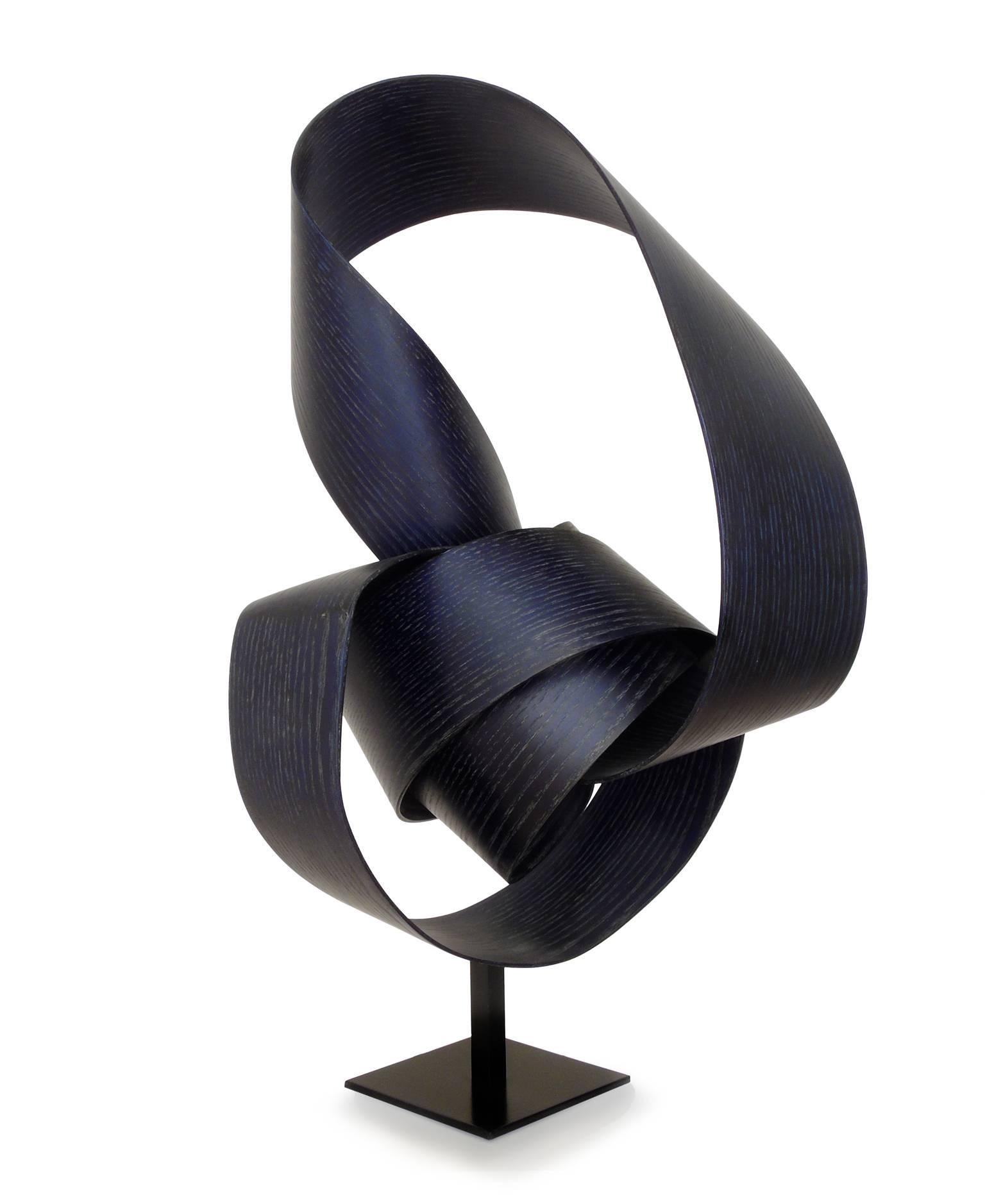 Atmosphere #223 - Brown Abstract Sculpture by Jeremy Holmes