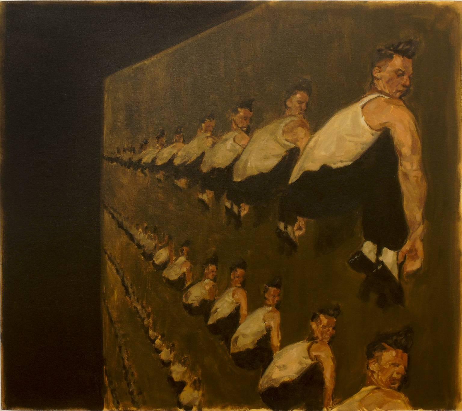 Samuel C. Guy Figurative Painting - #4