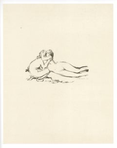 lithograph (Deux femmes nus)