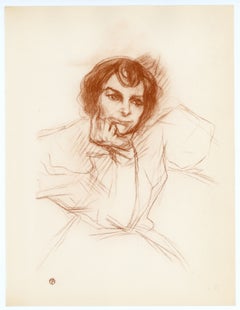 Lithographie « Berthe Bady »