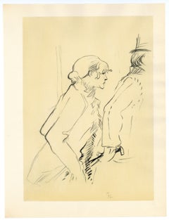 "La pauvre pierreuse" lithograph