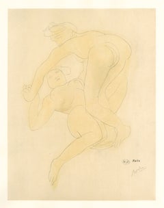(after) Auguste Rodin - pochoir