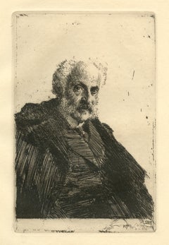 (after) Anders Zorn "S. Loeb" (Solomon Loeb)