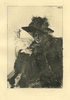 (after) Anders Zorn "Madame Armand Dayot"