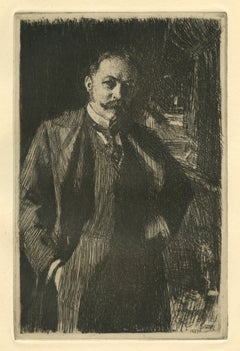 (según) Anders Zorn, «Edward Rathbone Bacon»
