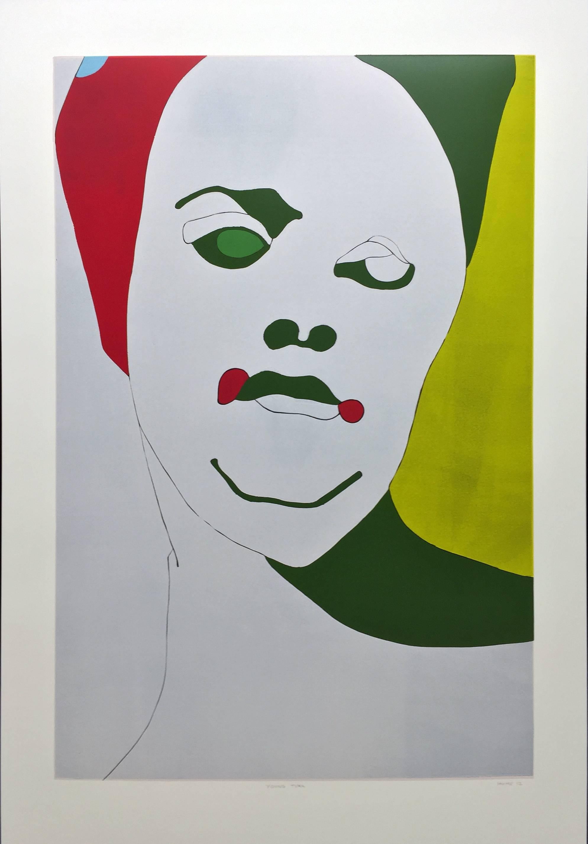 Young Turk - Print by Gary Hume