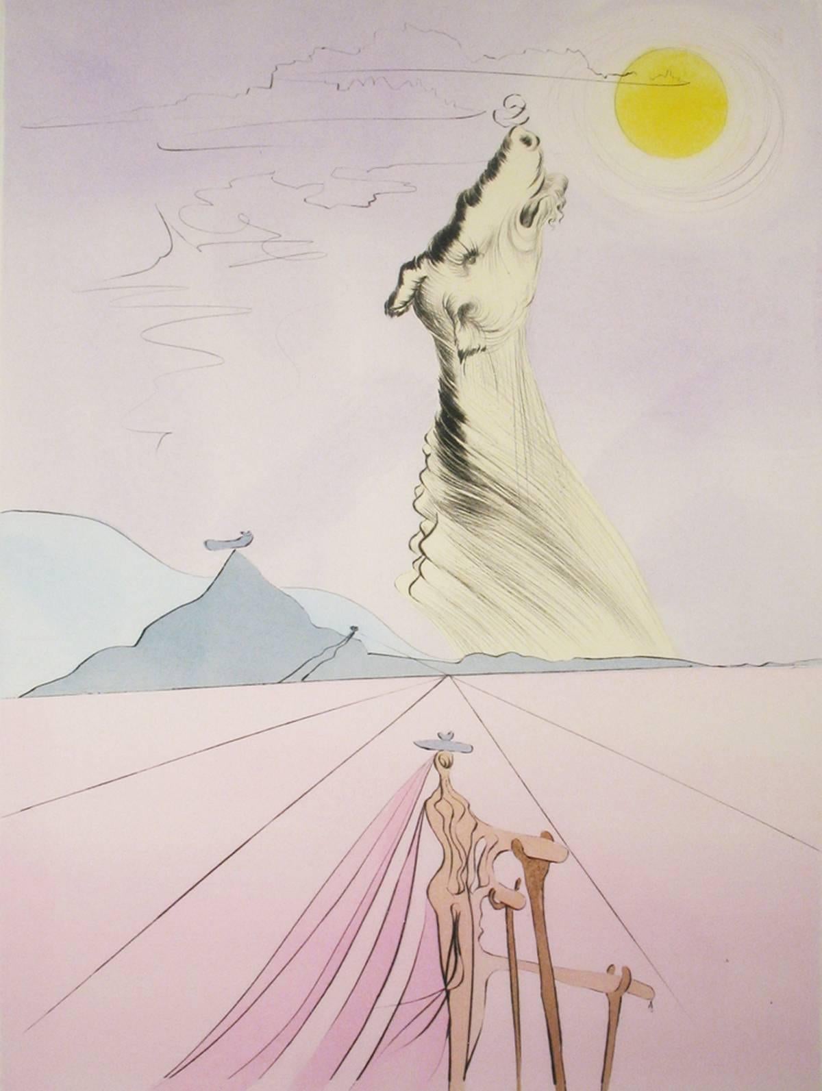 Benjamin - Print by Salvador Dalí