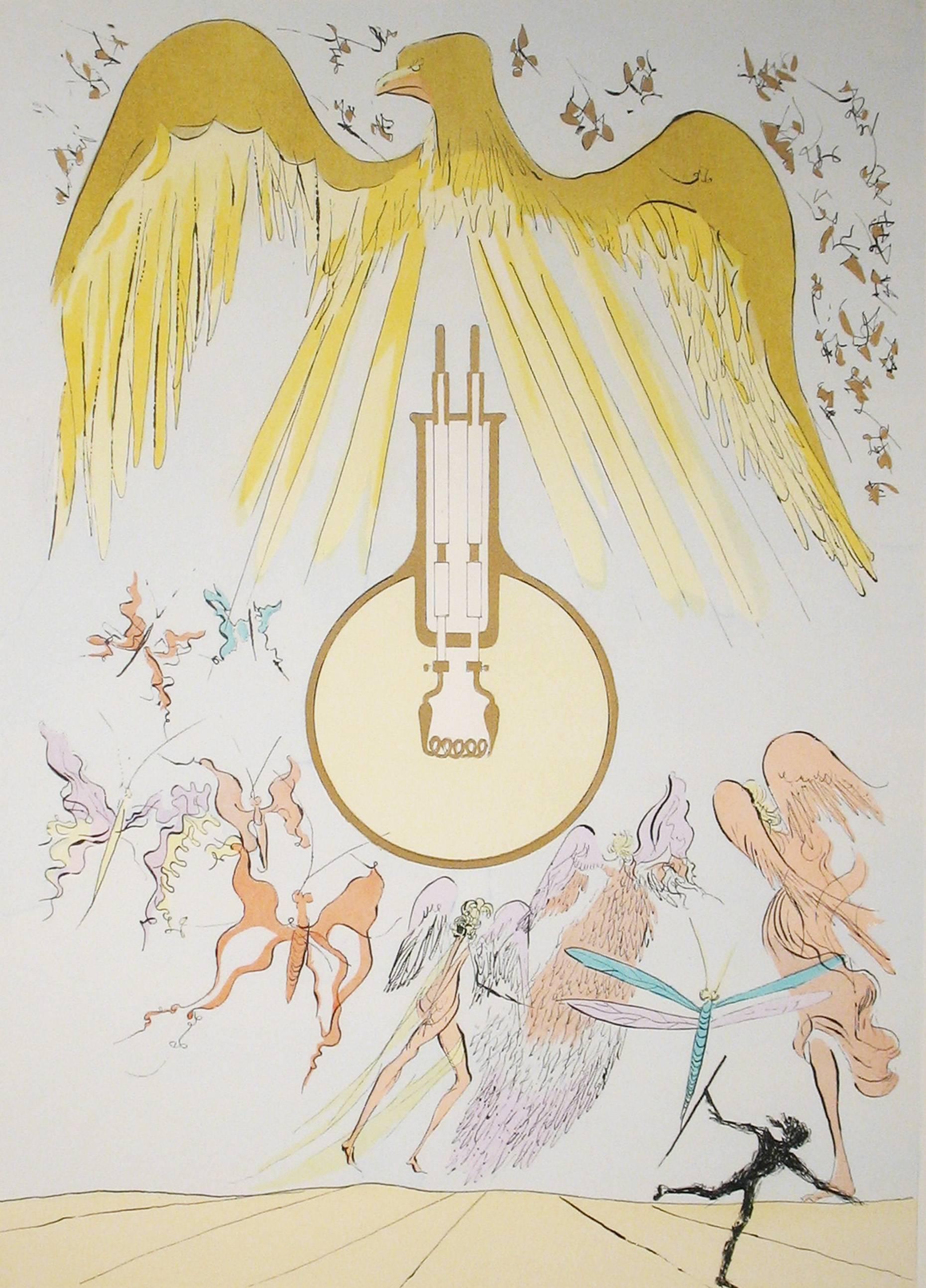 Light Bulb - Print by Salvador Dalí