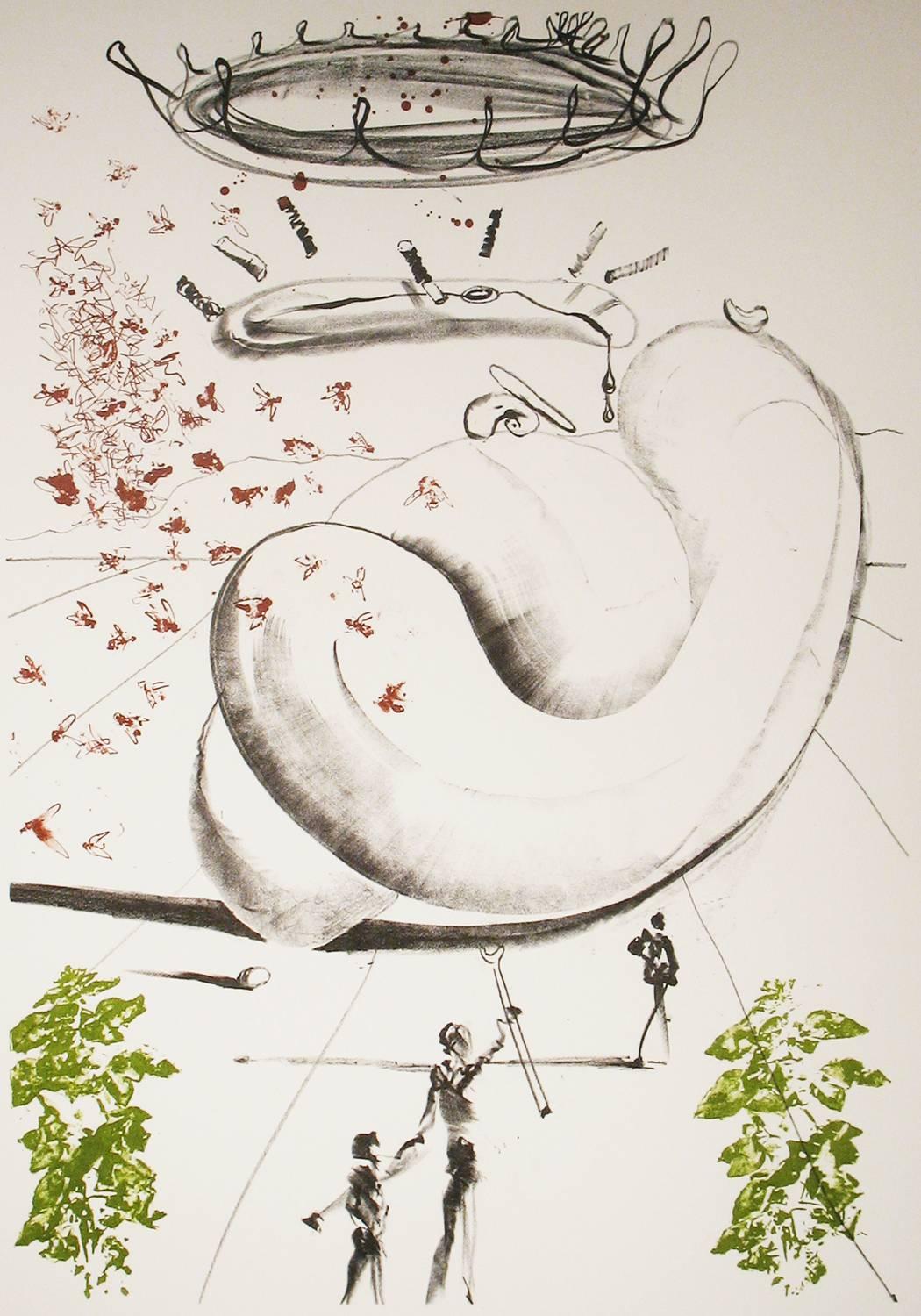 Moscas - Print by Salvador Dalí