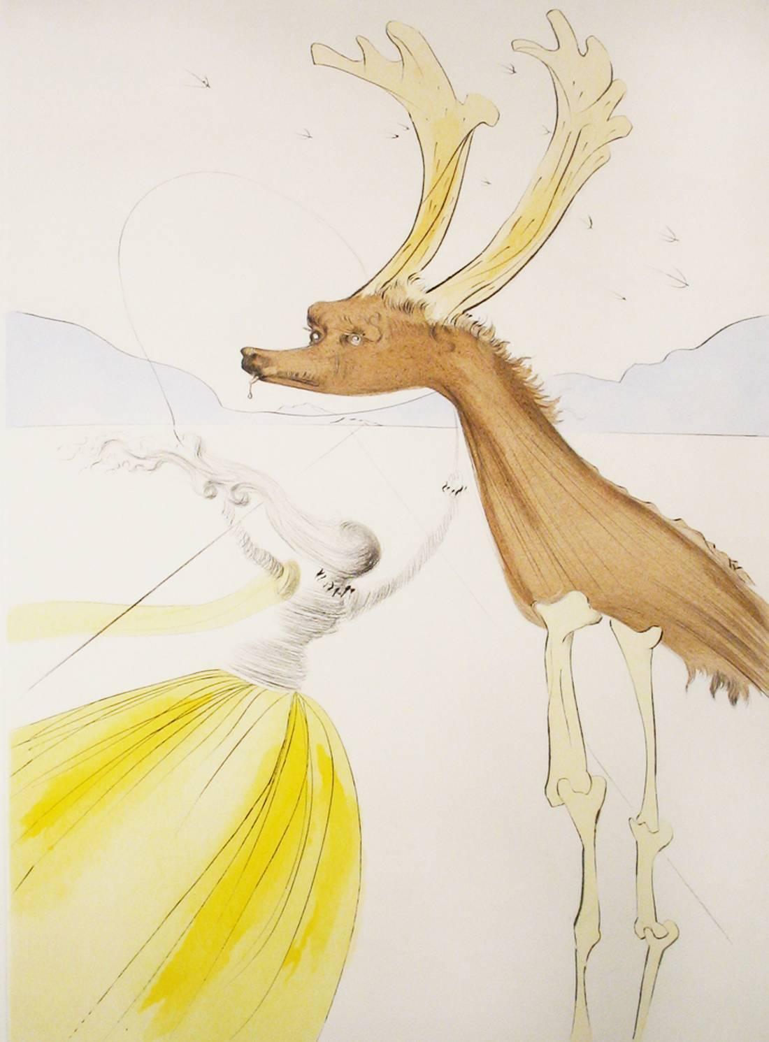 Naphtali - Print by Salvador Dalí