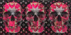Broken Glass In the Sun (Pink Skulls)
