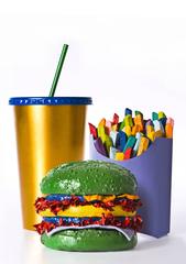 No Artificial Fast Food (colour)