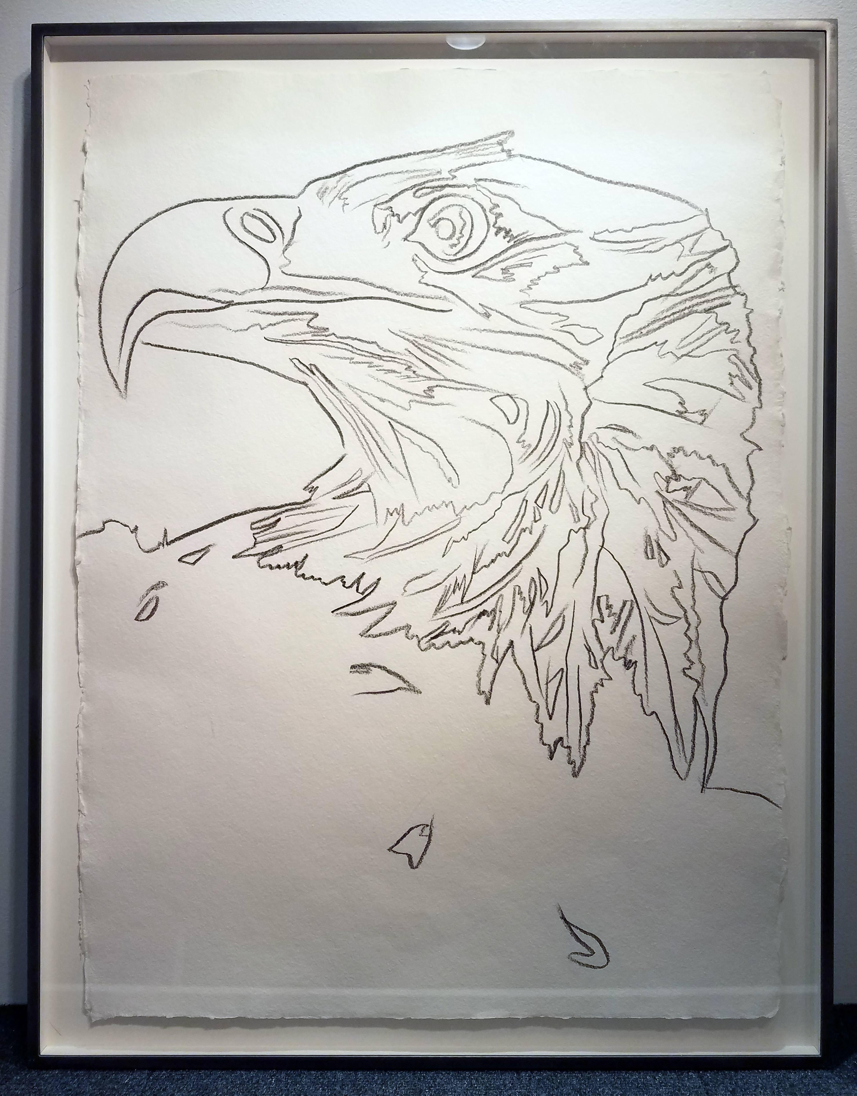 Andy Warhol Animal Art - Bald Eagle