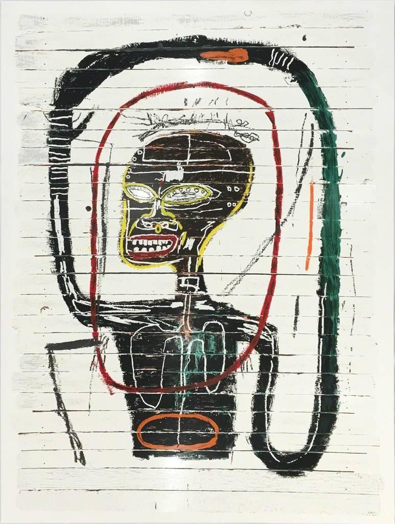 Jean-Michel Basquiat Figurative Print - Flexible