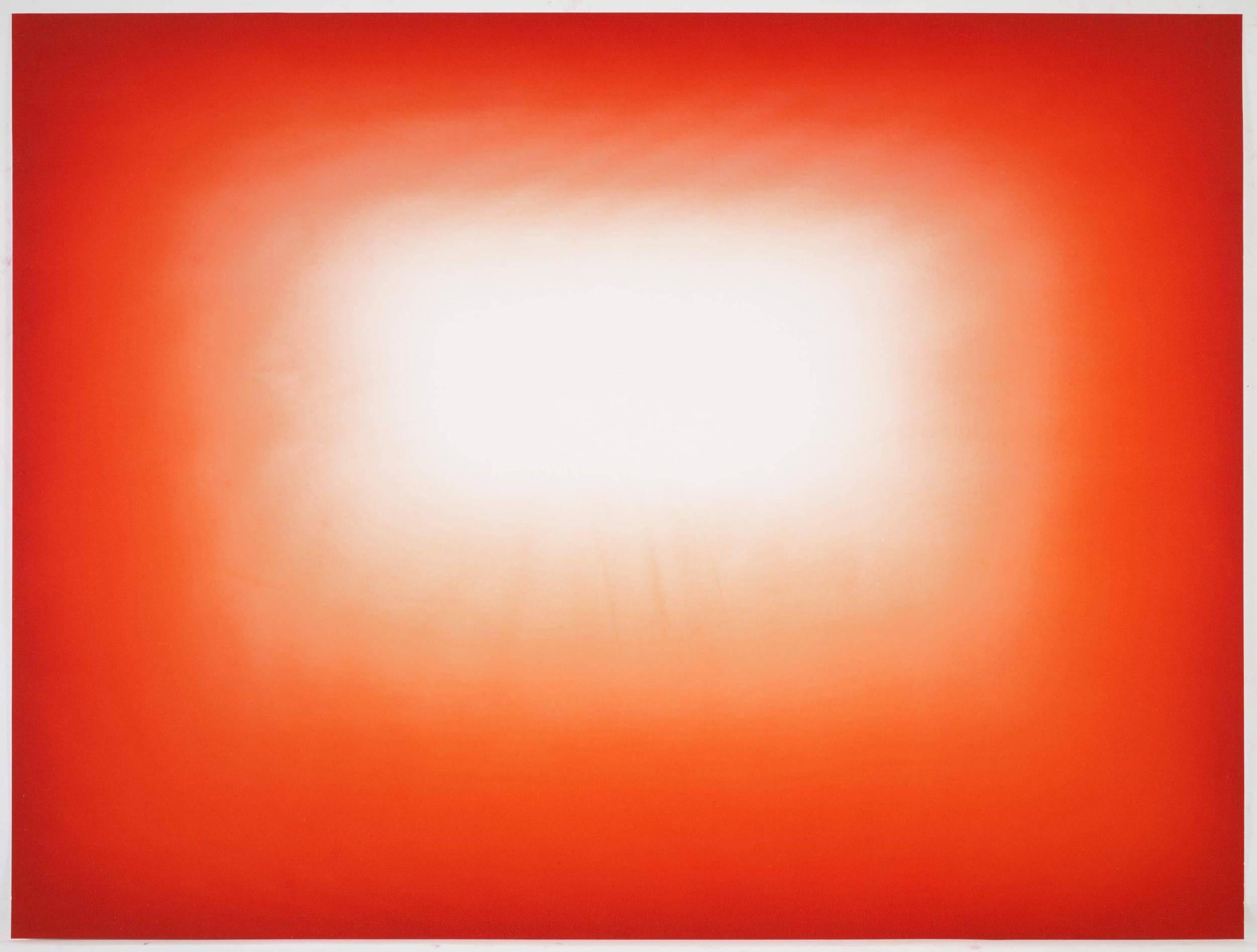 Anish Kapoor Abstract Print - Red Shadow (07)