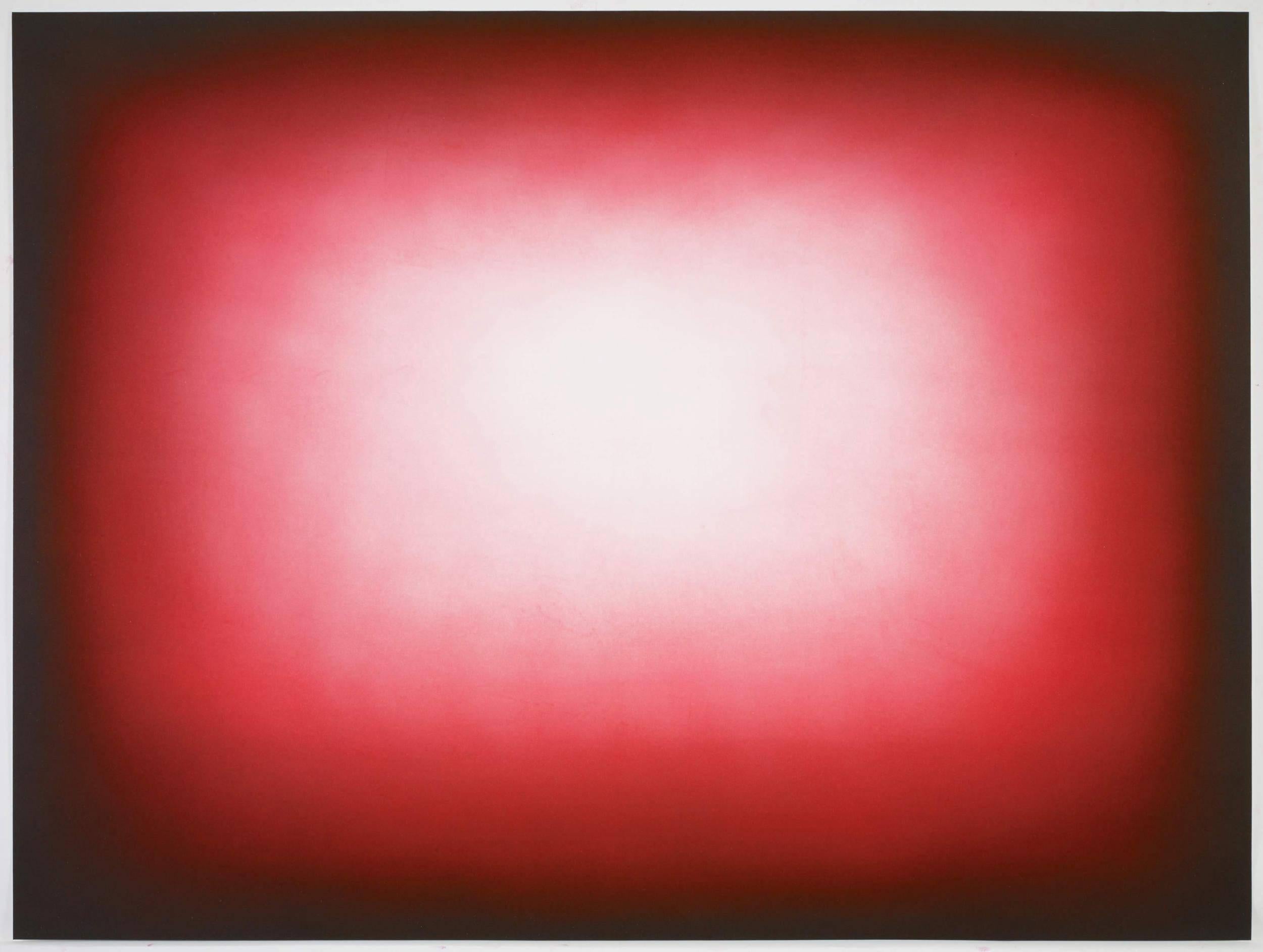 Anish Kapoor Abstract Print - Red Shadow (08)