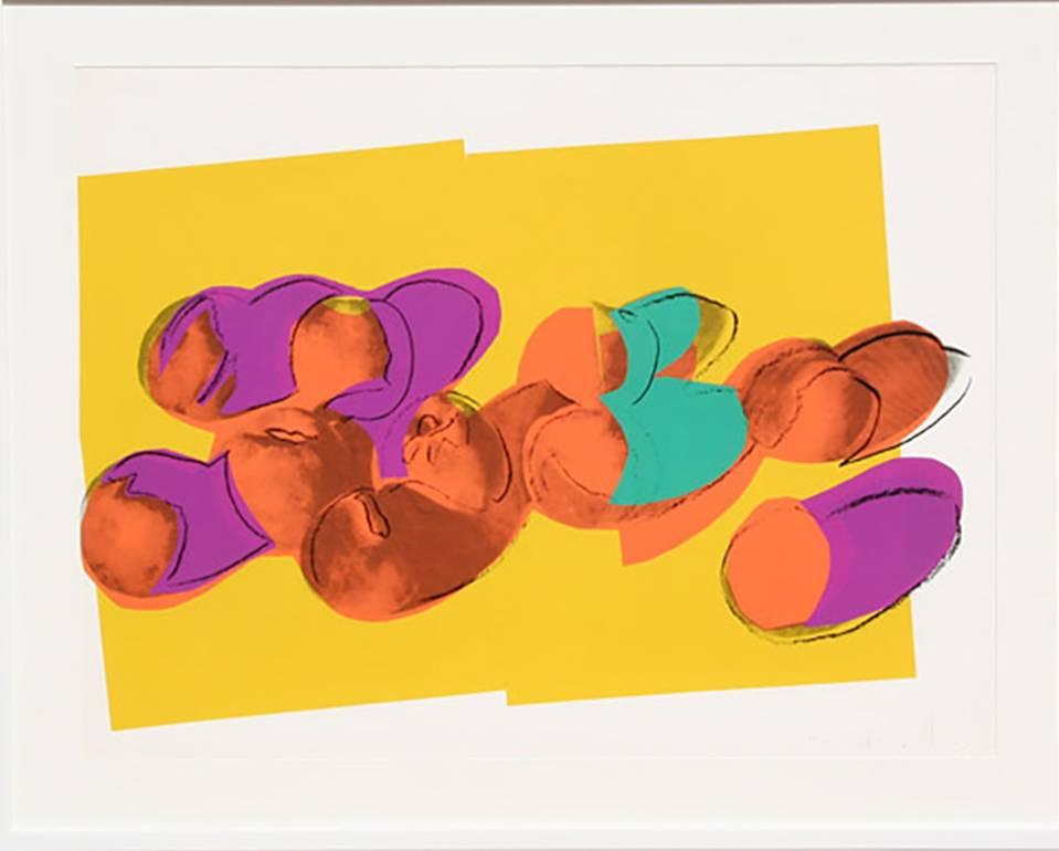 Peaches - Print by Andy Warhol