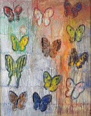 Untitled (Metallic Butterflies)