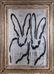 Hunt Slonem - Blue Bunnys Blue Bunnys