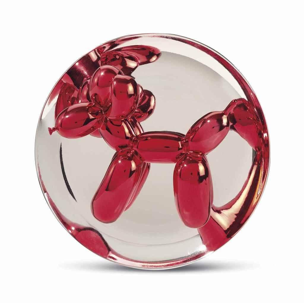Balloon Dog (Red)  - Sculpture by Jeff Koons