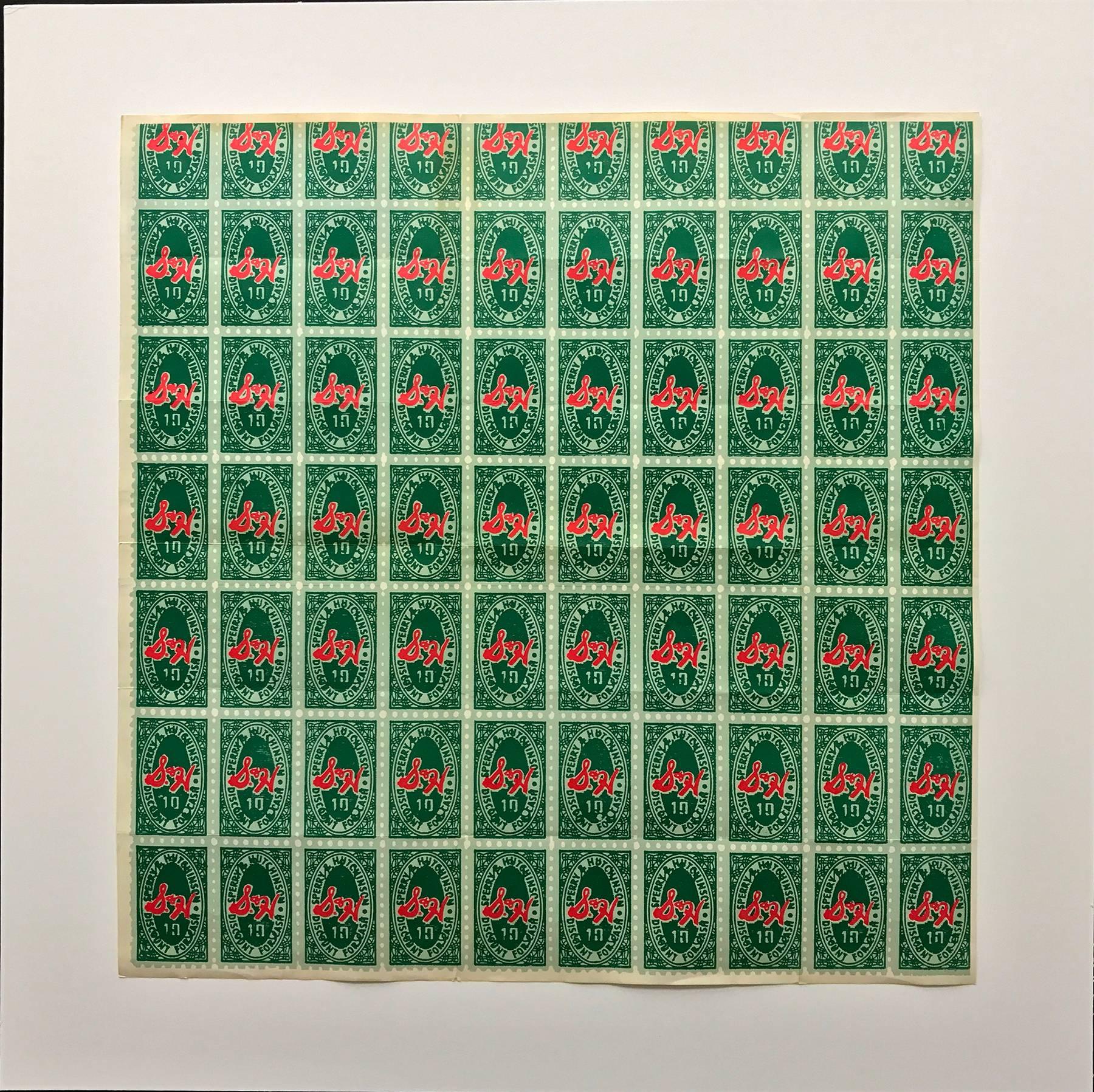 S&H Green Stamps (II.9) - Print by Andy Warhol