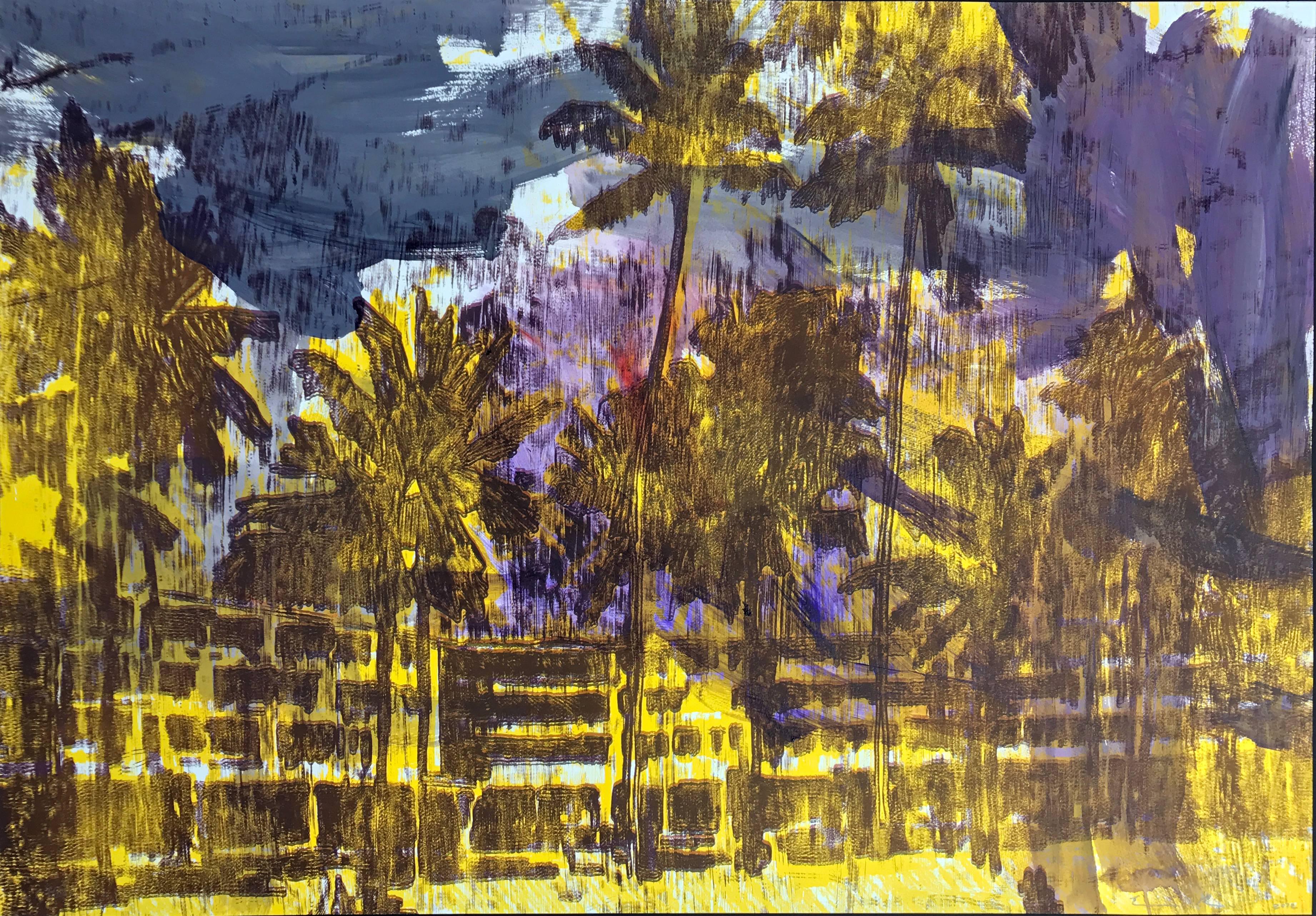Enoc Perez Landscape Print - Dorado Hilton, Puerto Rico 