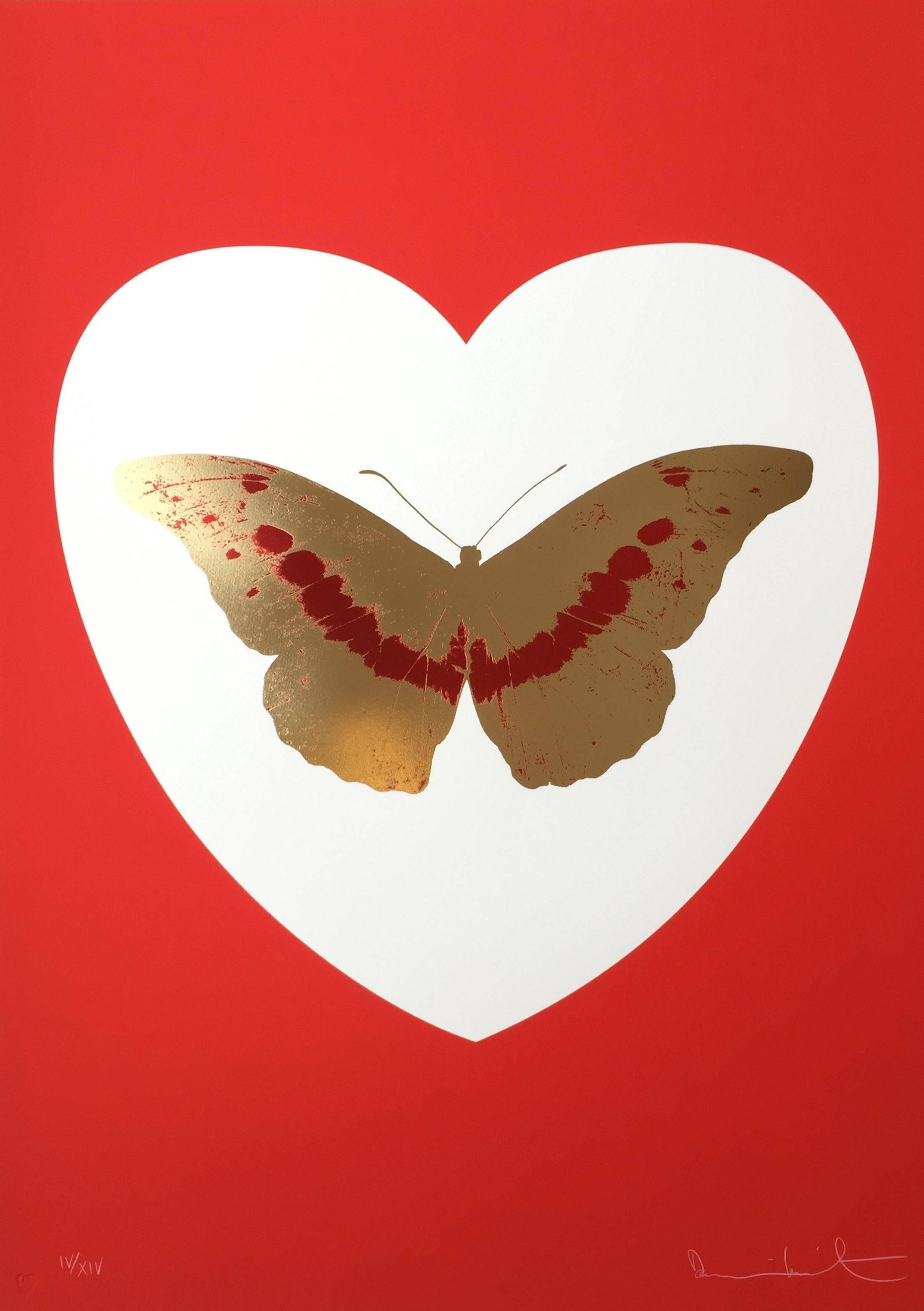 I Love You - Print by Damien Hirst