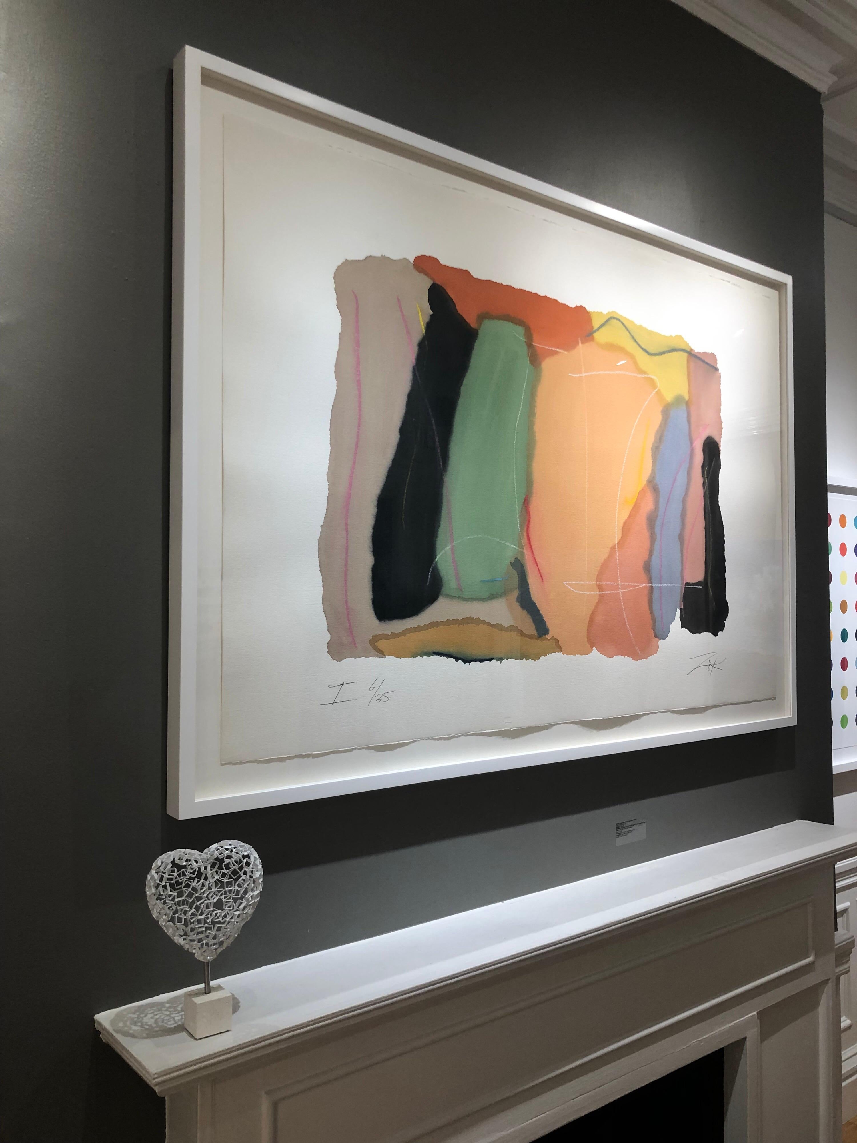 Cresta de Nazca I - Print Contemporáneo de Larry Zox